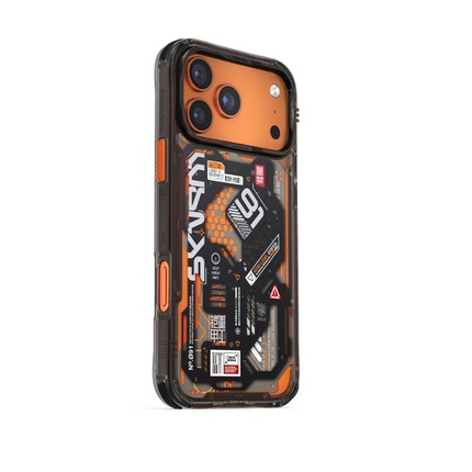 SkinArma Spectra Case for iPhone 17 Pro Protective Armor Shell with Magnetic Wireless Charging Support