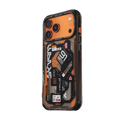 SkinArma Spectra Case for iPhone 17 Pro Protective Armor Shell with Magnetic Wireless Charging Support