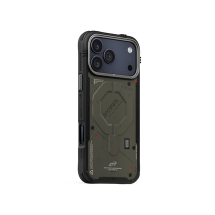SkinArma Vigor Case for iPhone 17 Pro Max Protective Armor Shell with Stand Grip and Magnetic Support