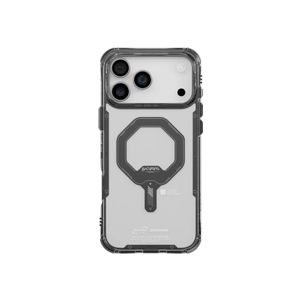 SkinArma Saido Case for iPhone 17 Pro Max Protective Clear Shell with Magnetic Wireless Charging Support