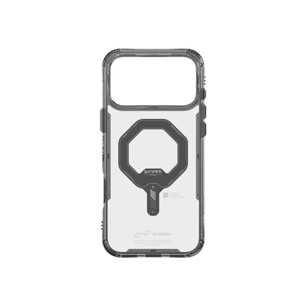 SkinArma Saido Case for iPhone 17 Pro Max Protective Clear Shell with Magnetic Wireless Charging Support