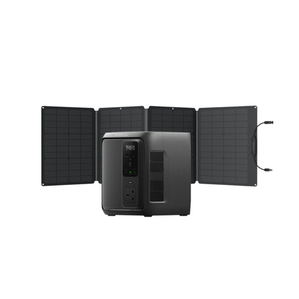 EcoFlow DELTA 3 Air Series Solar Generator 1000W Rated Output Portable Power Station with 1920Wh All Day Capacity