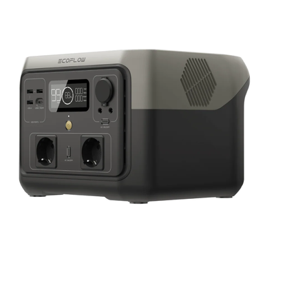 EcoFlow RIVER 2 Max Portable Power Station 512Wh Solar Generator with 60-Min Fast Recharging and 1000W X-Boost Output