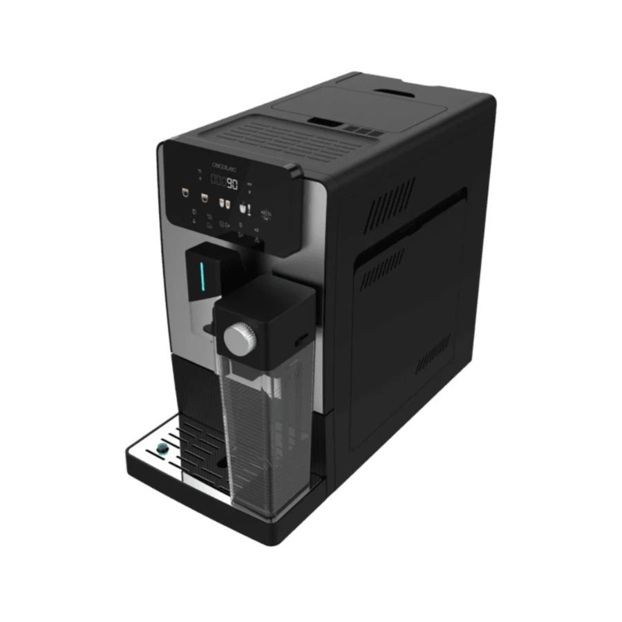 Cecotec Cremmaet Latte Fully Automatic Coffee Machine 1350W Espresso Maker with 19-Bar Pressure Auto Milk System and 5 Grinding Levels Cecotec Cremmaet Latte Fully Automatic Coffee Machine 1350W Espresso Maker with 19-Bar Pressure Auto Milk System and 5 Grinding Levels