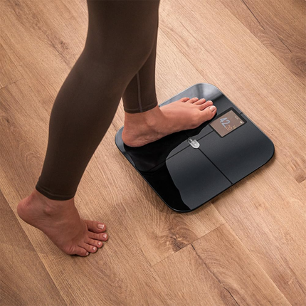 Cecotec Surface Precision HealthySmart Bathroom Scale 180kg Capacity Bluetooth Smart Scale with App and 25 Body Parameters