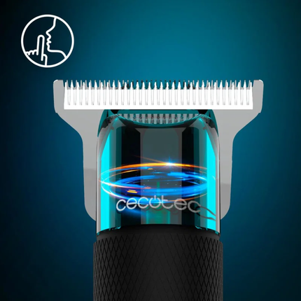 Cecotec Bamba PrecisionCare Profiling Rechargeable Hair Trimmer Cordless Beard and Hair Clipper with Stainless Steel Blades