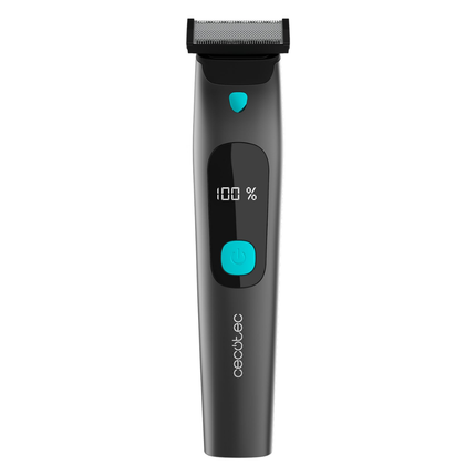 Cecotec PrecisionCare OneShave Screen Electric Shaver and Body Trimmer IPX7 Waterproof Cordless Shaver with Digital Display and 3 Guide Combs