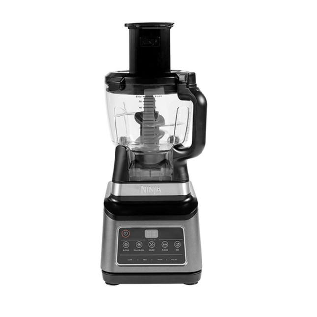 Ninja 3-in-1 Food Processor with Auto-IQ 1200W Professional Blender and Nutrient Extractor Multi-Purpose Kitchen System with Interchangeable Bowls