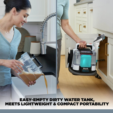 Shark StainStriker Pet Stain & Spot Cleaner Professional Portable Carpet and Upholstery Deep Cleaner with Dual Tank System and OXY Multiplier Technology