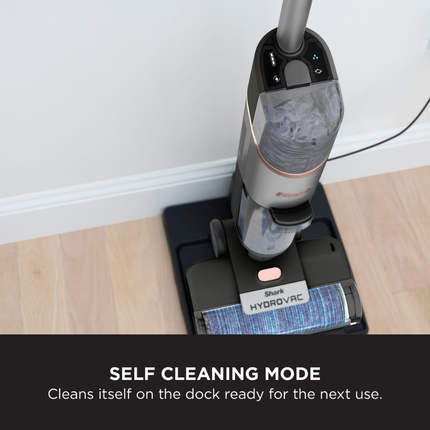 Shark HydroVac Cordless Hard Floor Cleaner 3-in-1 Professional Wireless Vacuum and Washer with Dual Tank System and One-Touch Self-Cleaning Function
