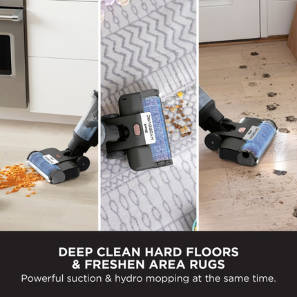 Shark HydroVac Cordless Hard Floor Cleaner 3-in-1 Professional Wireless Vacuum and Washer with Dual Tank System and One-Touch Self-Cleaning Function