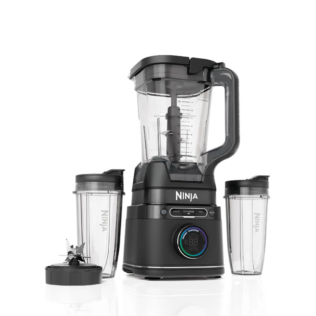 Ninja Foodi 3-in-1 Food Prep System Professional Smart Kitchen Solution with PowerBase Motor, Immersion Blender, Hand Mixer, and Chopper Attachments