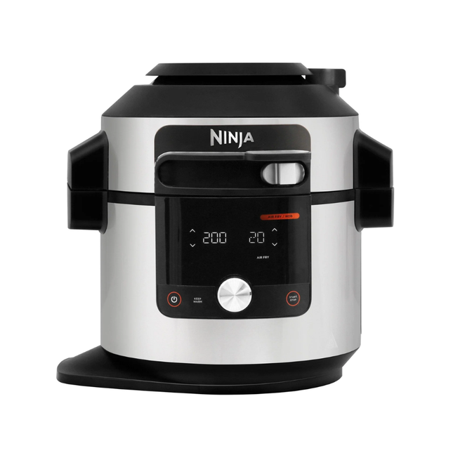 Ninja Foodi MAX 15-in-1 SmartLid Multi-Cooker Professional Intelligent Upright Pressure Cooker and Air Fryer with Integrated Smart Cook Probe