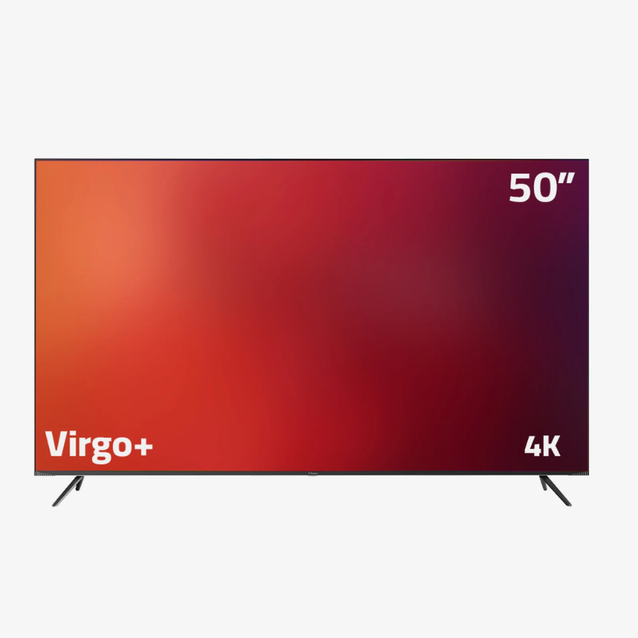 G-Guard 50-Inch Virgo+ Smart 4K UHD TV Frameless LED Display with Google TV OS, Dolby Vision, HDR10+, Dolby Atmos, 2GB RAM and 16GB Storage