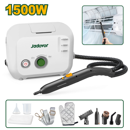 Jadever Portable Air Conditioner Steam Cleaner 1500W High Pressure Steam Cleaning Machine Model JDSTC1501