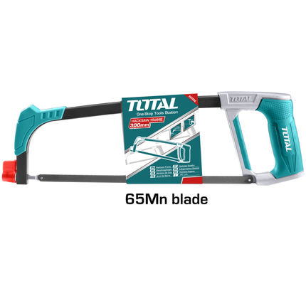 Total 12 Inch Hacksaw Frame 300mm with Adjustable Blade Tension Mechanism Model THT541026