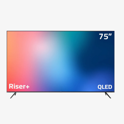 GG QLED UHD 4K Smart Google TV 120Hz DLG Frameless Dolby Atmos TV Model CQG Riser+