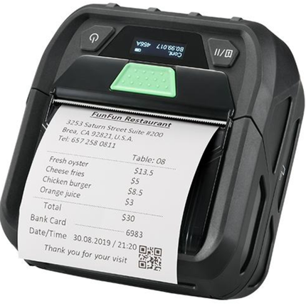 TSC RE310 3-Inch Mobile Barcode Label and Receipt Printer with Bluetooth & LCD Screen