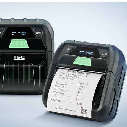 TSC RE310 3-Inch Mobile Barcode Label and Receipt Printer with Bluetooth & LCD Screen