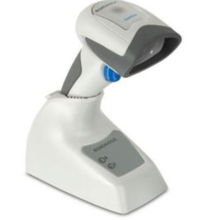 قارئ باركود داتالوجيك لاسلكي وثنائي الأبعاد موديل QBT2430 مع قاعدة تثبيت وبلوتوث