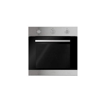 Conti OEK-6108-IX Italian Built-In 60cm Electric Oven with 61L Capacity, Multifunction Cooking Fan - Stainless Steel