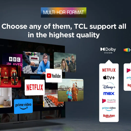 تلفزيون وشاشة تي سي إل سمارت 43 بوصة بدقة 4K مع نظام Fire TV مدمج موديل 43V6C