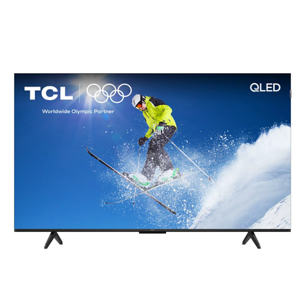 تلفزيون وشاشة تي سي إل سمارت 50 بوصة بدقة 4K مع نظام Google TV مدمج موديل 50P7K