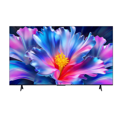 تلفزيون وشاشة تي سي إل سمارت بدقة 4K مع نظام Google TV مدمج موديل P6L - متوفر بمقاس 55 و 65 و 75 بوصة
