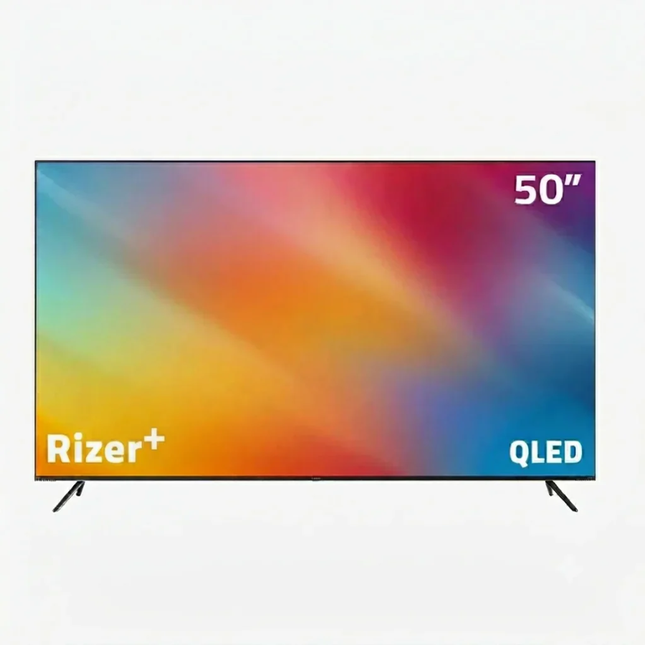 G-Guard Riser+ 50-inch 4K UHD QLED Smart TV (Google TV, +60 HZ (DLG 120 HZ ))