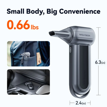 WOLFBOX MF100 Compressed Air Duster