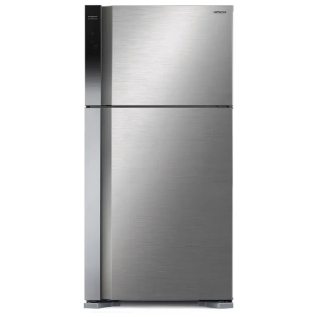 ثلاجة هيتاشي 700 لتر بفريزر علوي (Hitachi R-V990PJ2-1 BSL)