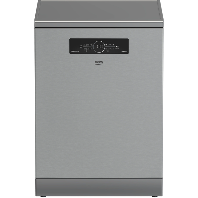 جلاية صحون بيكو Beko إنفيرتر ذكية 15 طقم مع واي فاي و 14 برنامجاً و 3 رفوف - فضي