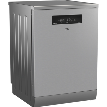 Beko 15 Place Settings Wi-Fi Inverter Dishwasher with 14 Programs & 3 Racks - Silver