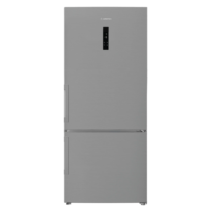 Ariston 509L Combi Refrigerator with No Frost & Inverter Technology - Inox