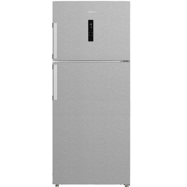 Ariston 557L Top Mount Refrigerator with No Frost & Inverter Technology - Inox