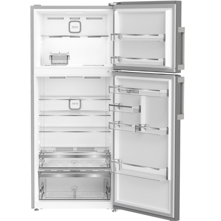 Ariston 557L Top Mount Refrigerator with No Frost & Inverter Technology - Inox