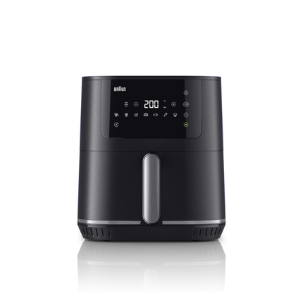 Braun 6L Digital Air Fryer with 8 Programs & 1700W - Black