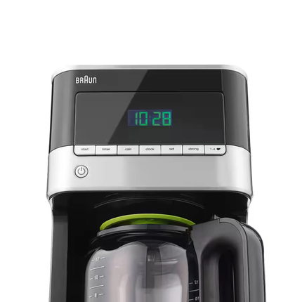 Braun American Drip Coffee Maker 1000W 1.4L 12 Cups with LCD Display