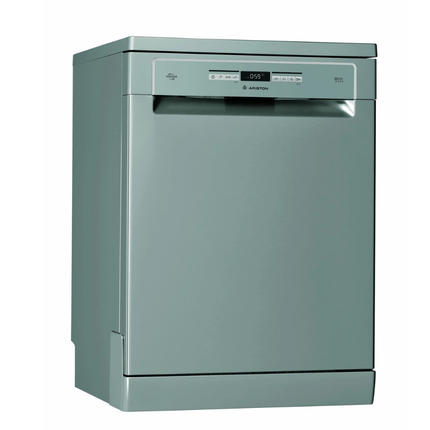 Ariston Free-Standing Dishwasher 10 Programs 15 Place Settings 3 Baskets - Inox