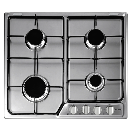 Elba Built-in Gas Hob 60cm - Stainless Steel