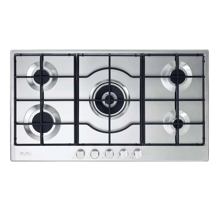 Elba Built-in Gas Hob 90cm - Stainless Steel