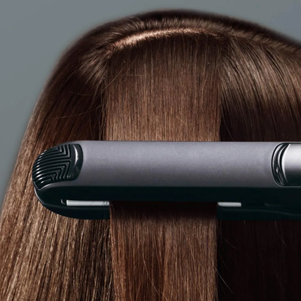Braun Satin Hair 5 Hair Straightener ST510 - Premium 100% Ceramic Eloxal Plates Slim Straightener with Advanced Temperature Control - Black
