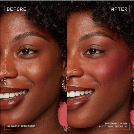 NYX Buttermelt Blush - Creamy Buildable Face Color