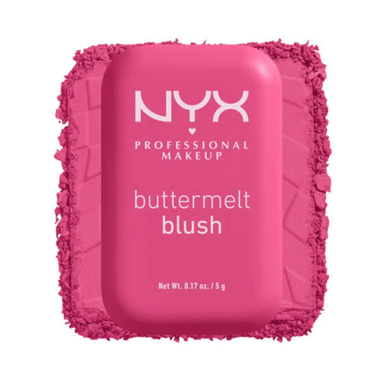 NYX Buttermelt Blush - Cream Blush with Shimmer Finish