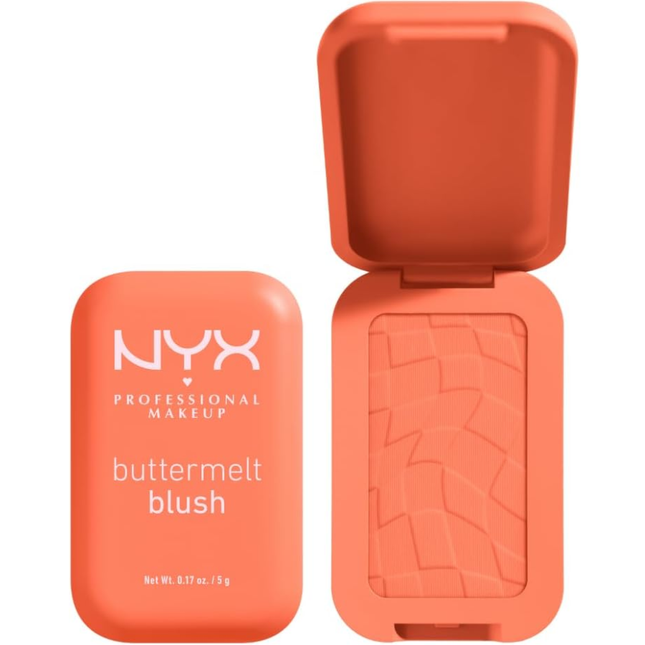 أحمر خدود NYX Buttermelt - لون الوجه الكريمي القابل للبناء
