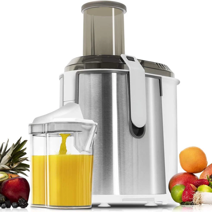 عصارة فواكه وخضار سيكوتيك StrongTitanium 19000 XXL قدرة 1300 واط مع شفرات تيتانيوم