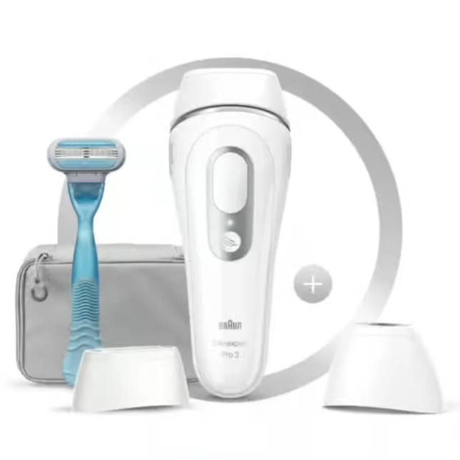 Braun Silk-Expert Pro 3 IPL Hair Removal System White PL3121