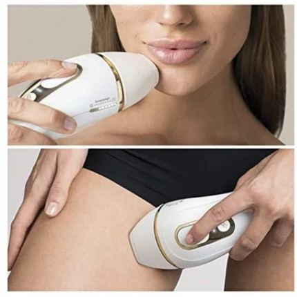 Braun Silk-expert IPL Hair Removal Device Gold Intensity Levels Venus Razor Pouch 57283