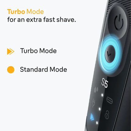 Braun Series 5 Wet & Dry Electric Shaver with Beard Trimmer Attachment 52-N1200S