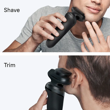 Braun Series 5 Wet & Dry Electric Shaver with Beard Trimmer Attachment 52-N1200S